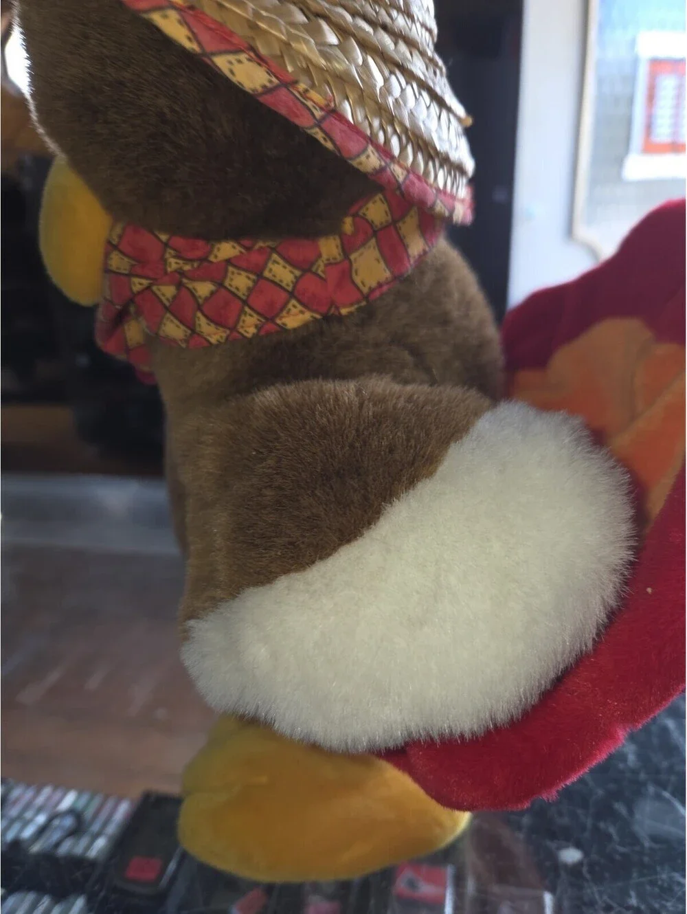 Turkey In The Straw Animatronic Hop And Bop Sings Gobbles Plush Thanksgiving A6